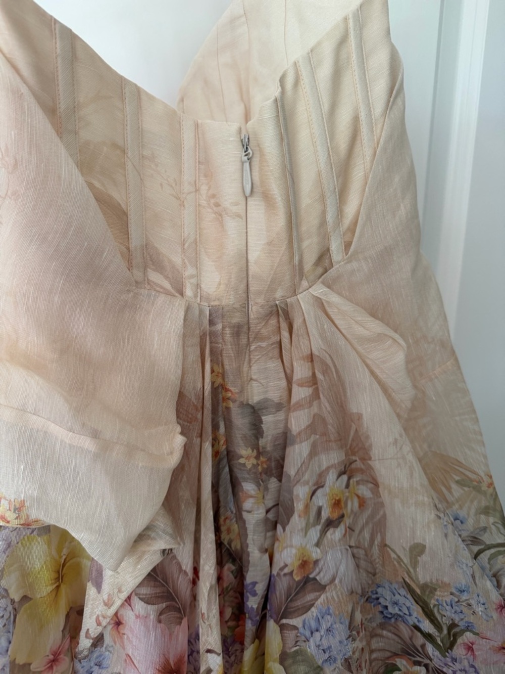 Zimmermann illuminate draped mini dress - Picture 9 of 10
